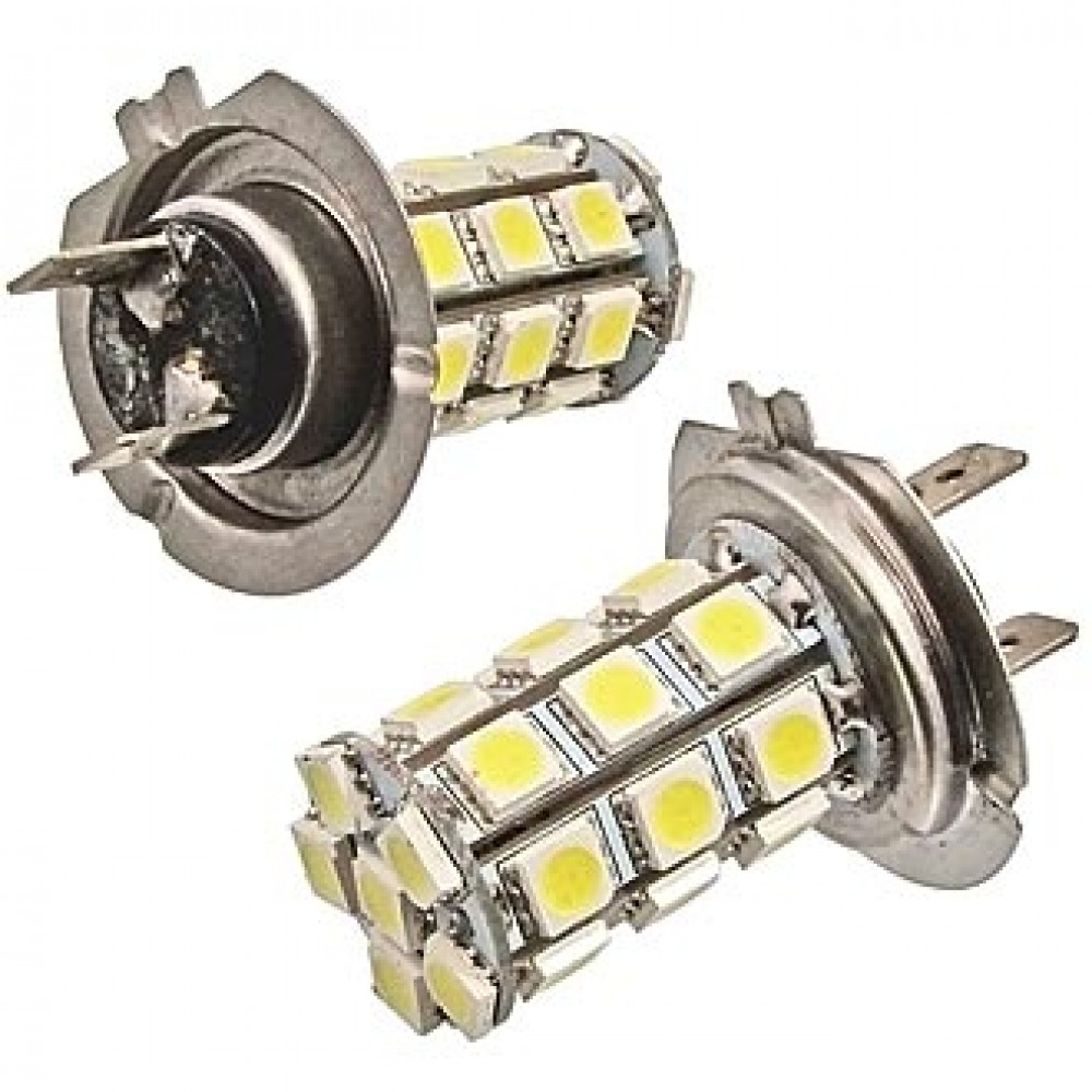 H7 3.2W 27 LED 5050 16-18 LM