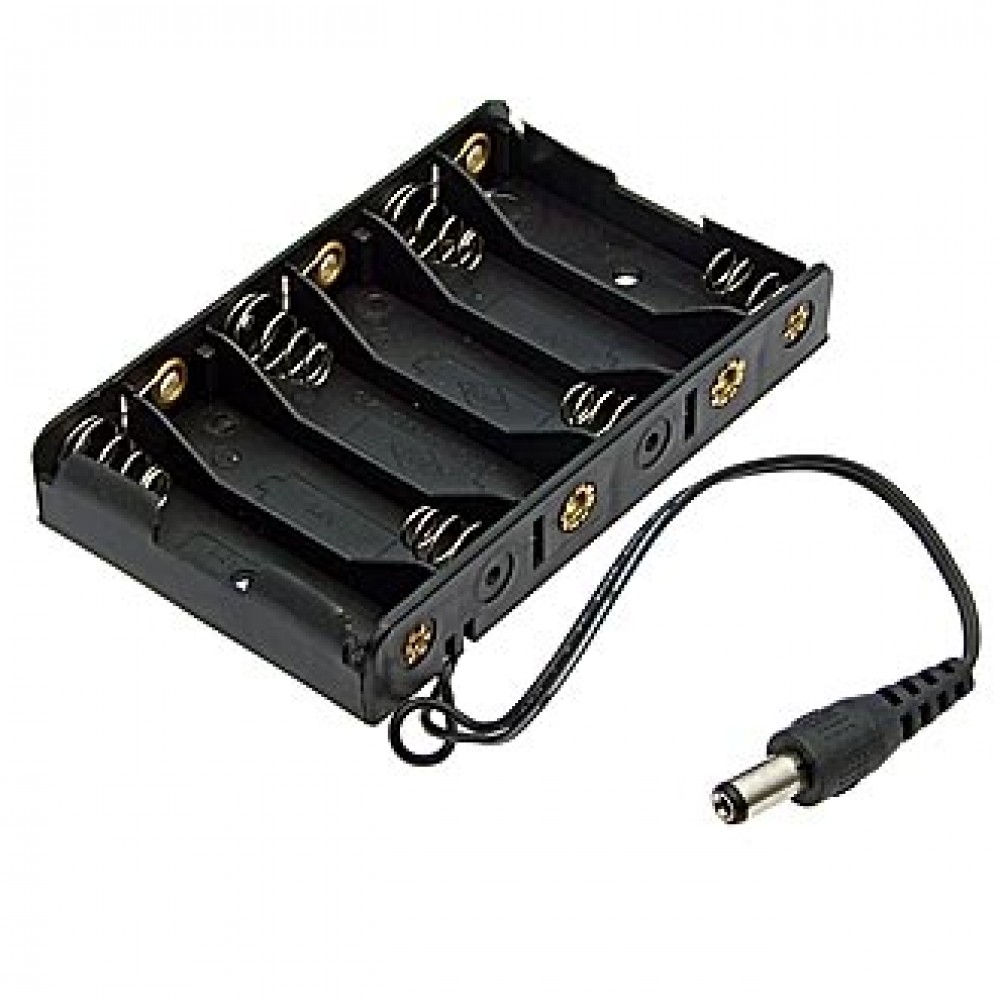 AA 6x1 DC2.1*5.5mm (L)=15CM