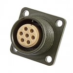 XM16-7pin*1mm block socket