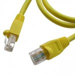 Патчкорд RJ45 1.8m желтый