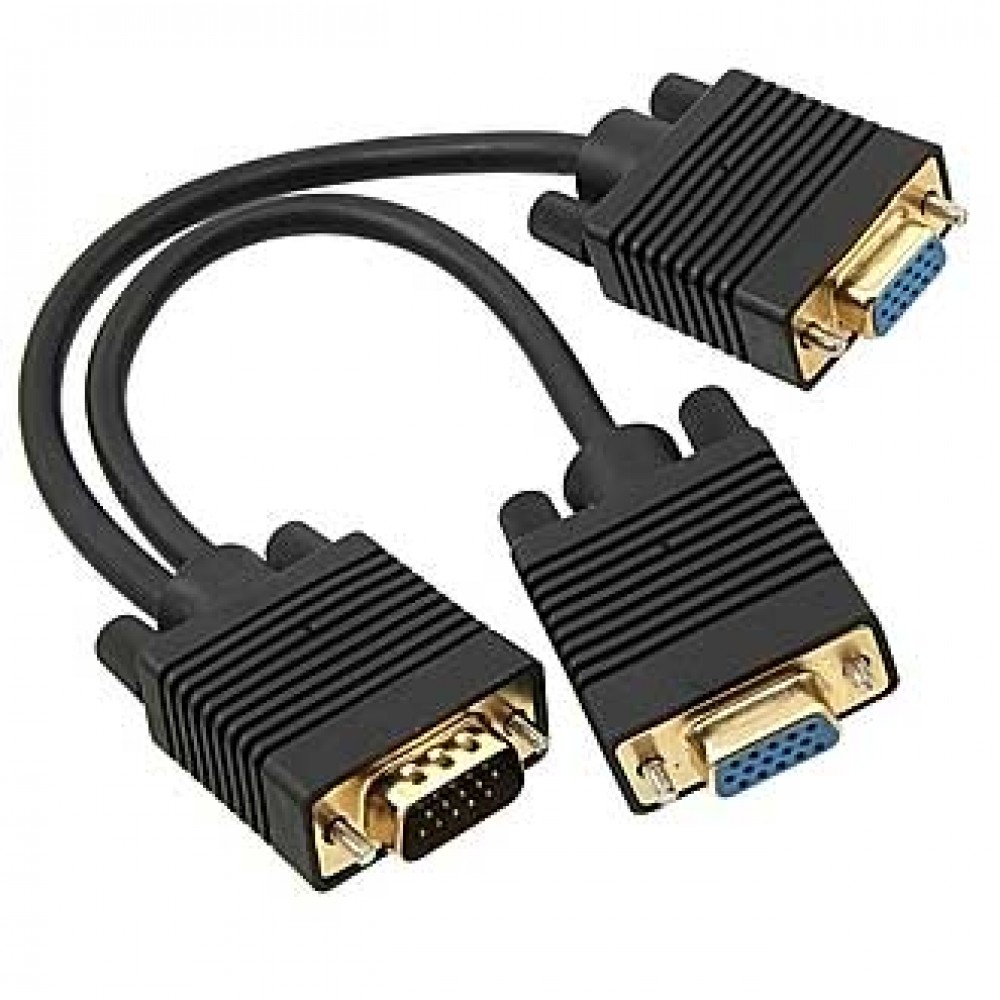 VGA to VGA x 2