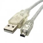 MiniUSB-A M USB-A M 0.6m