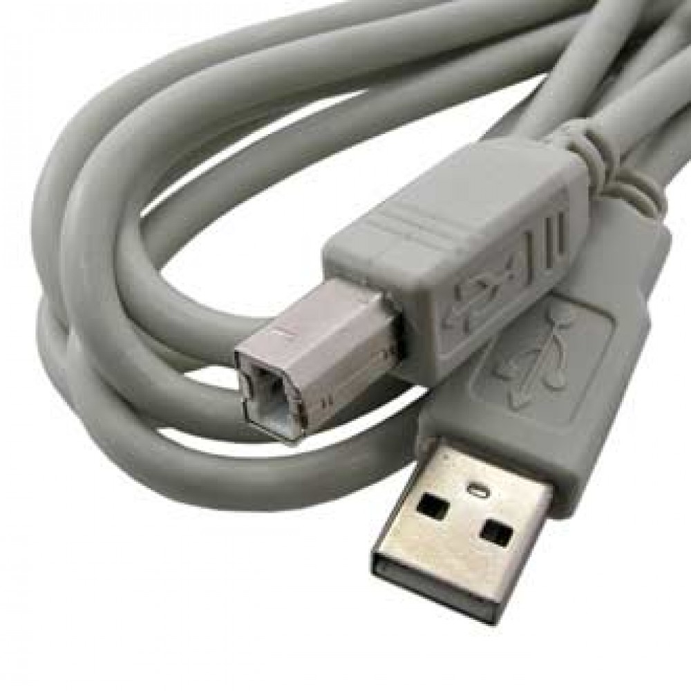 USB-B M USB-A M 3m