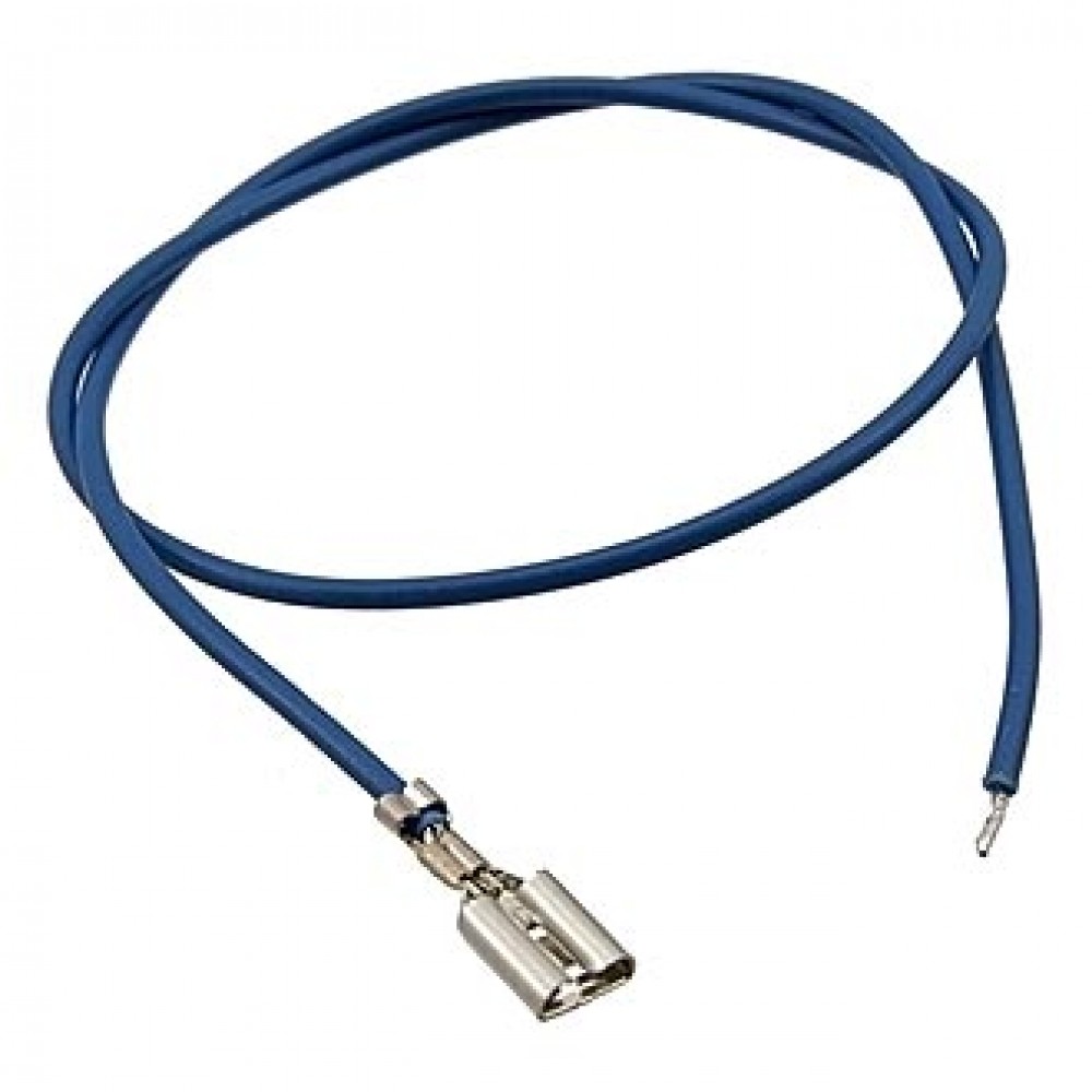 1007 AWG22 4.8mm L=300mm BLUE