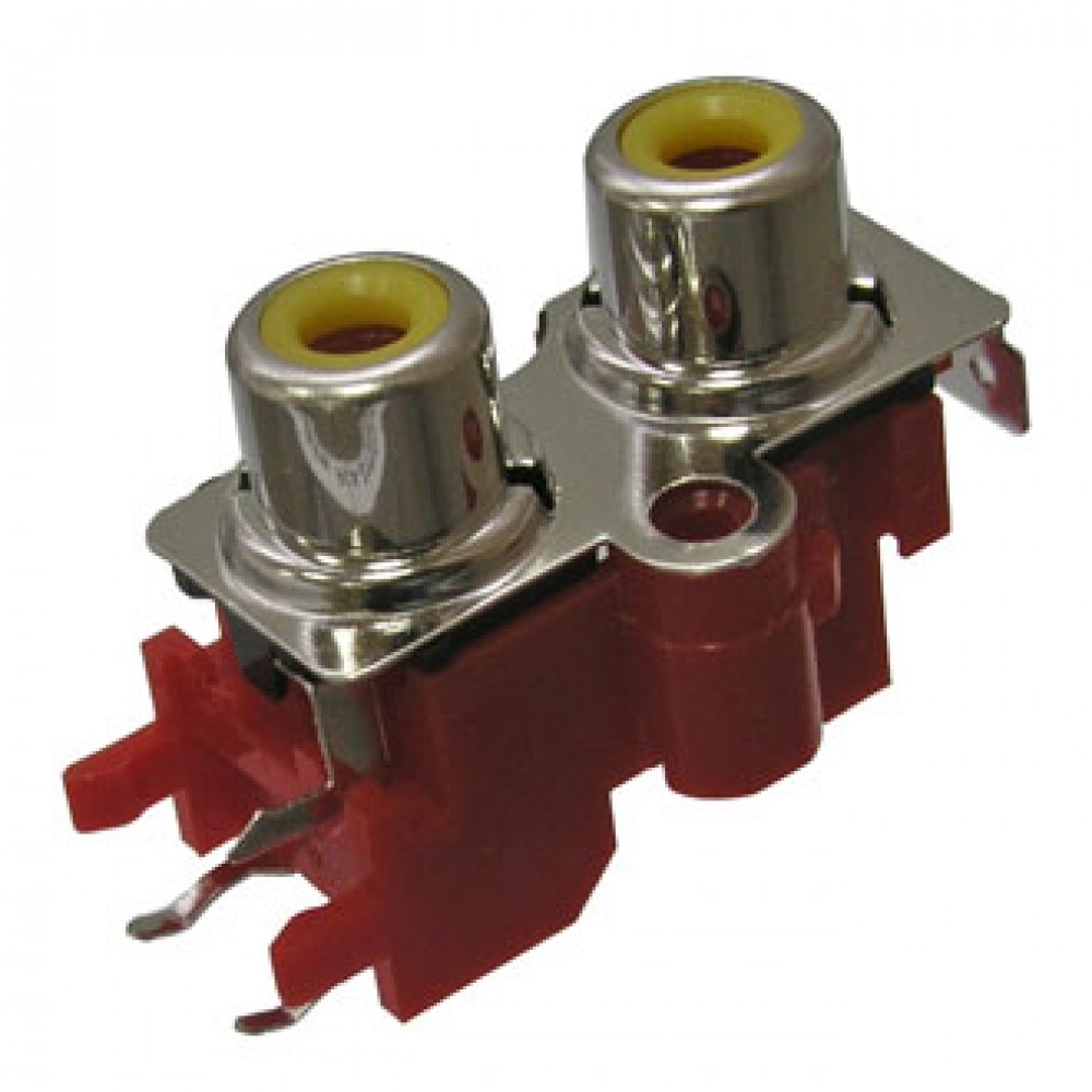 RCA-213D4 гнездо на плату