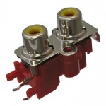 RCA-213D4 гнездо на плату