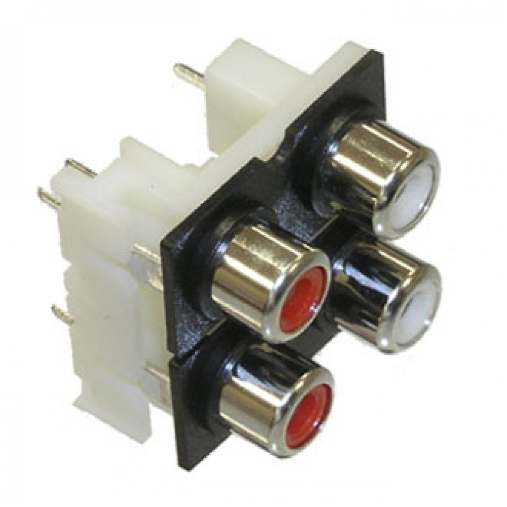 RCA-412 гнездо на плату