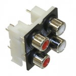 RCA-412 гнездо на плату