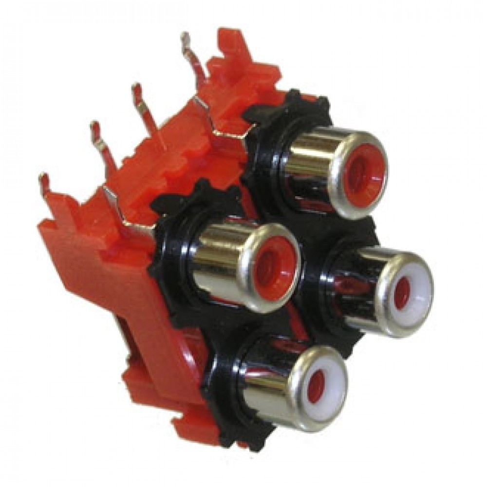 RCA-413 гнездо на плату