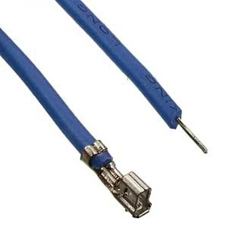H1 2,50 mm AWG26 0,3m blue