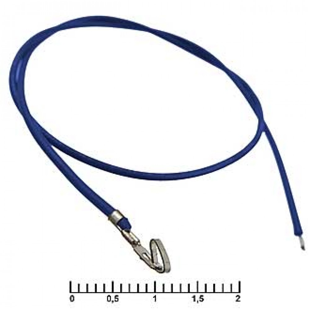 HU 2,54 mm AWG26 0,3m blue
