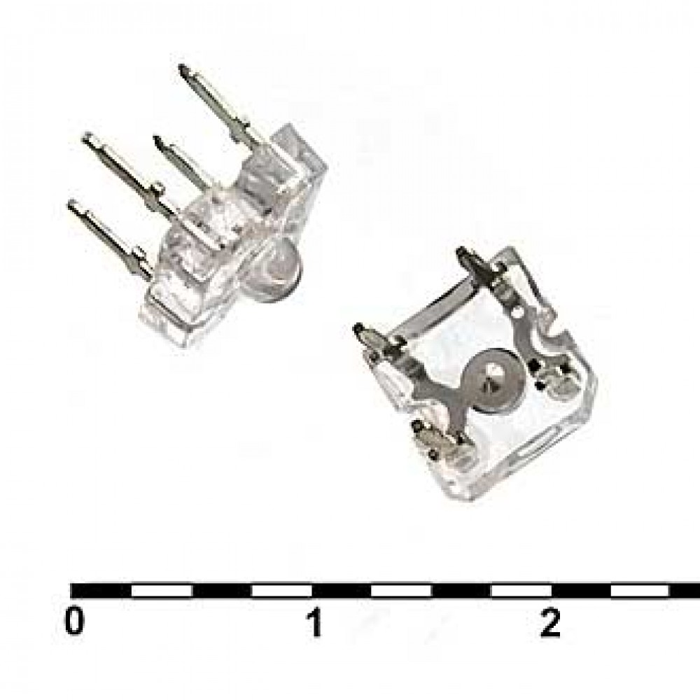 3x3 green 300mcd 2,1v