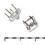 3x3 green 300mcd 2,1v