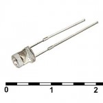 3x3 green 30mcd 2,1v