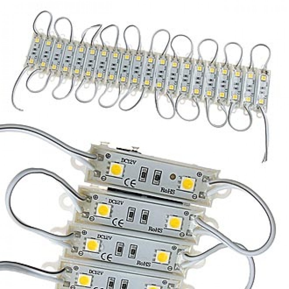 5050 2LED 12V 0.48W W-W