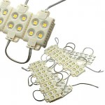 5050 4LED 12V 1W W-W IP65