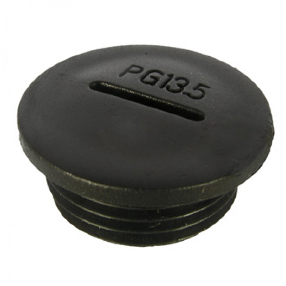 Заглушка PG13.5 Черный пласти